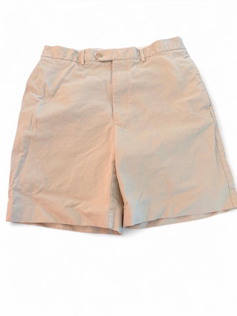 Daniel Cremieux Signature Collection Men's Pleated Cotton Chino Shorts 35